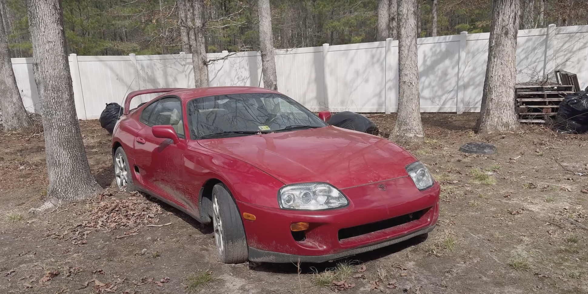 Watch This MkIV Supra Get Its First Bath Since 2011