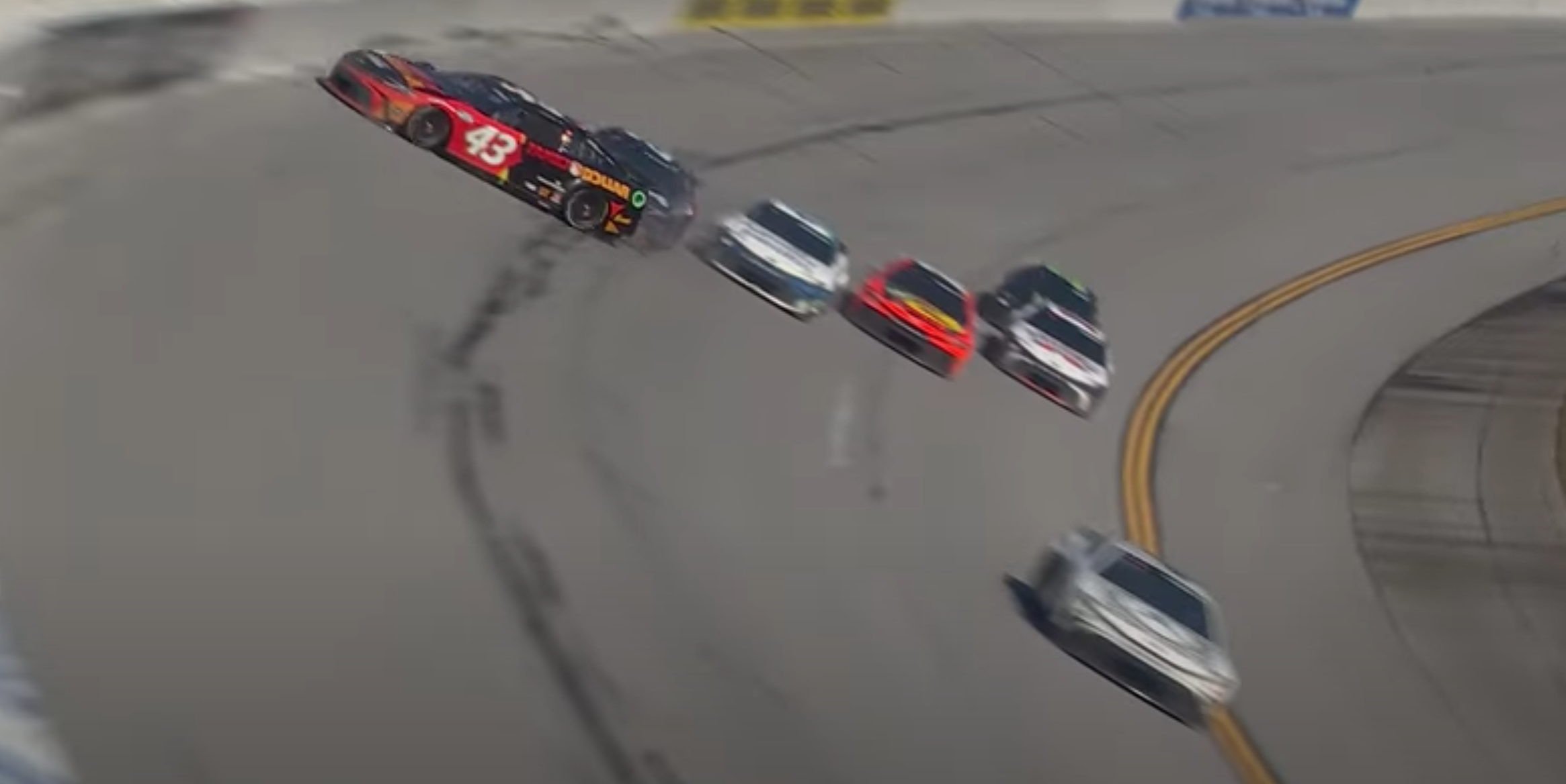 Total Toyota Calamity! Watch as Half the Toyotas are Wiped Out in One Talladega Crash