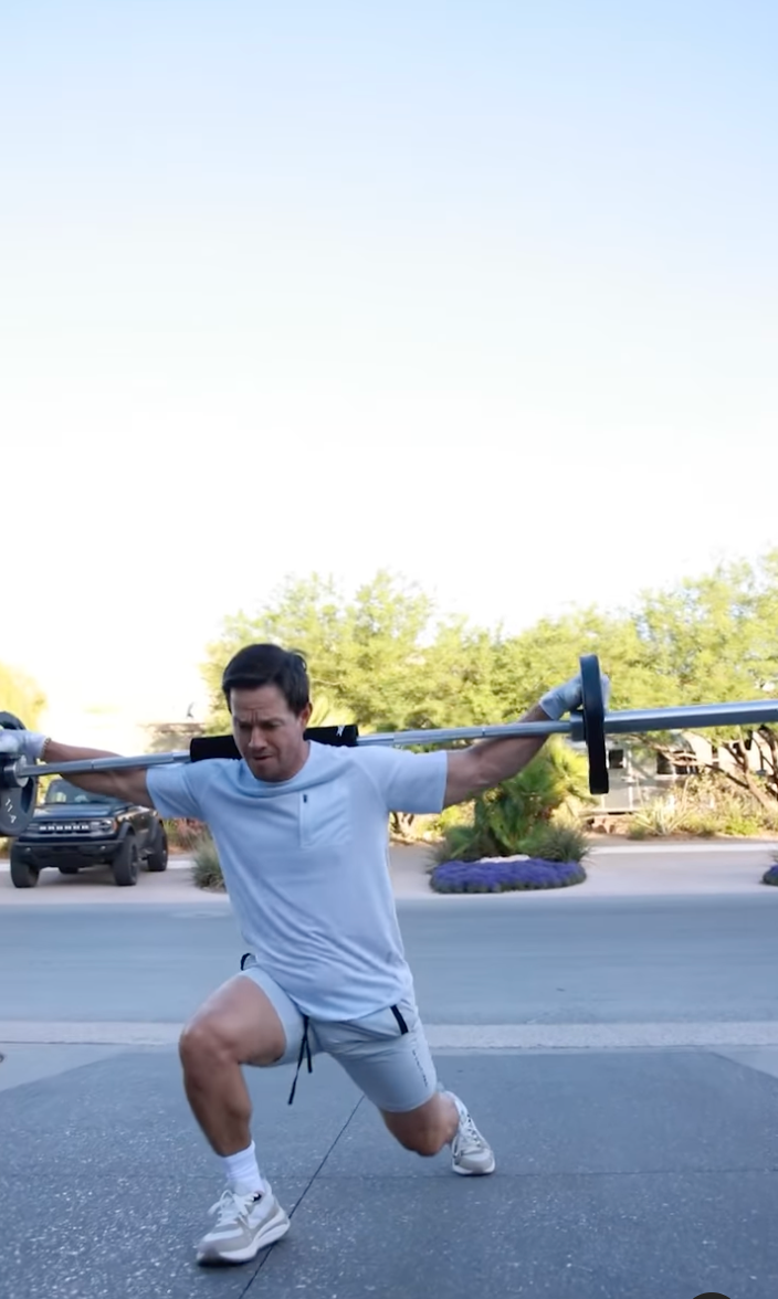 Mark Wahlberg Lunges Into Stronger Legs for Summer