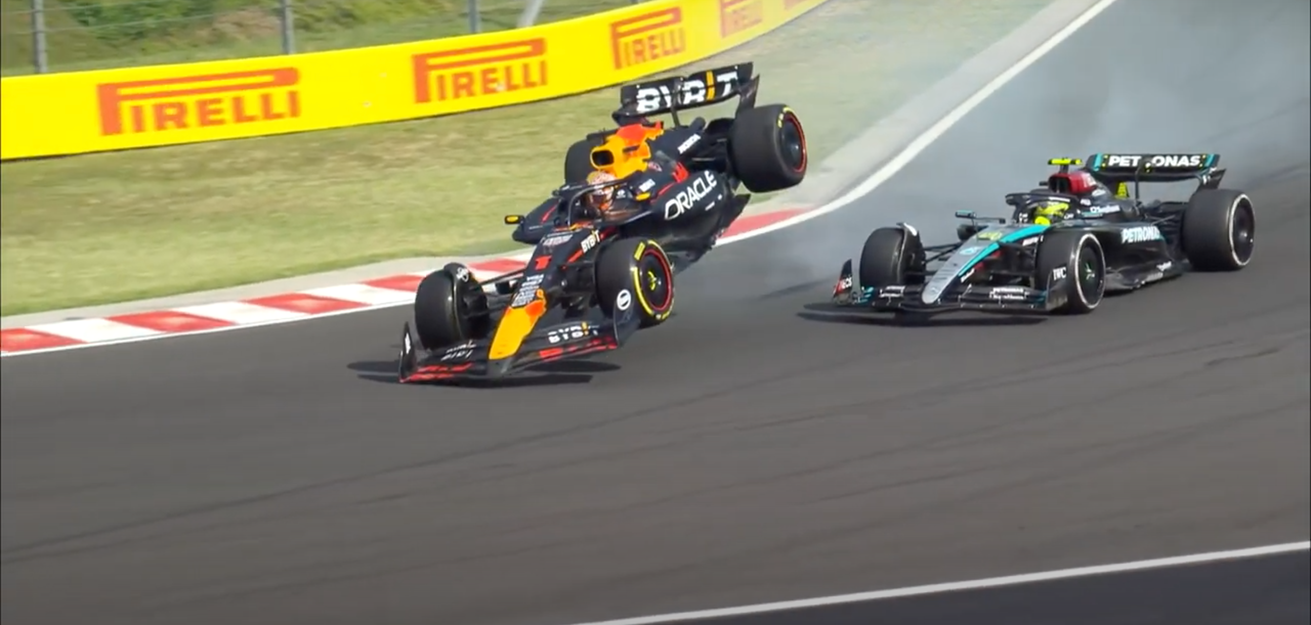 Max Verstappen Not Penalized for Hungarian Grand Prix Crash