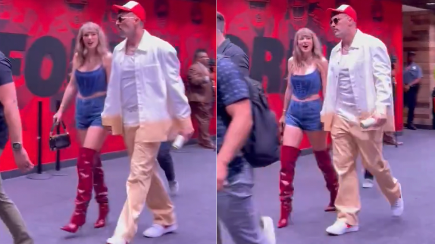 Taylor Swift and Travis Kelce Adorably Hold Hands While Leaving Arrowhead Stadium After Chiefs Win