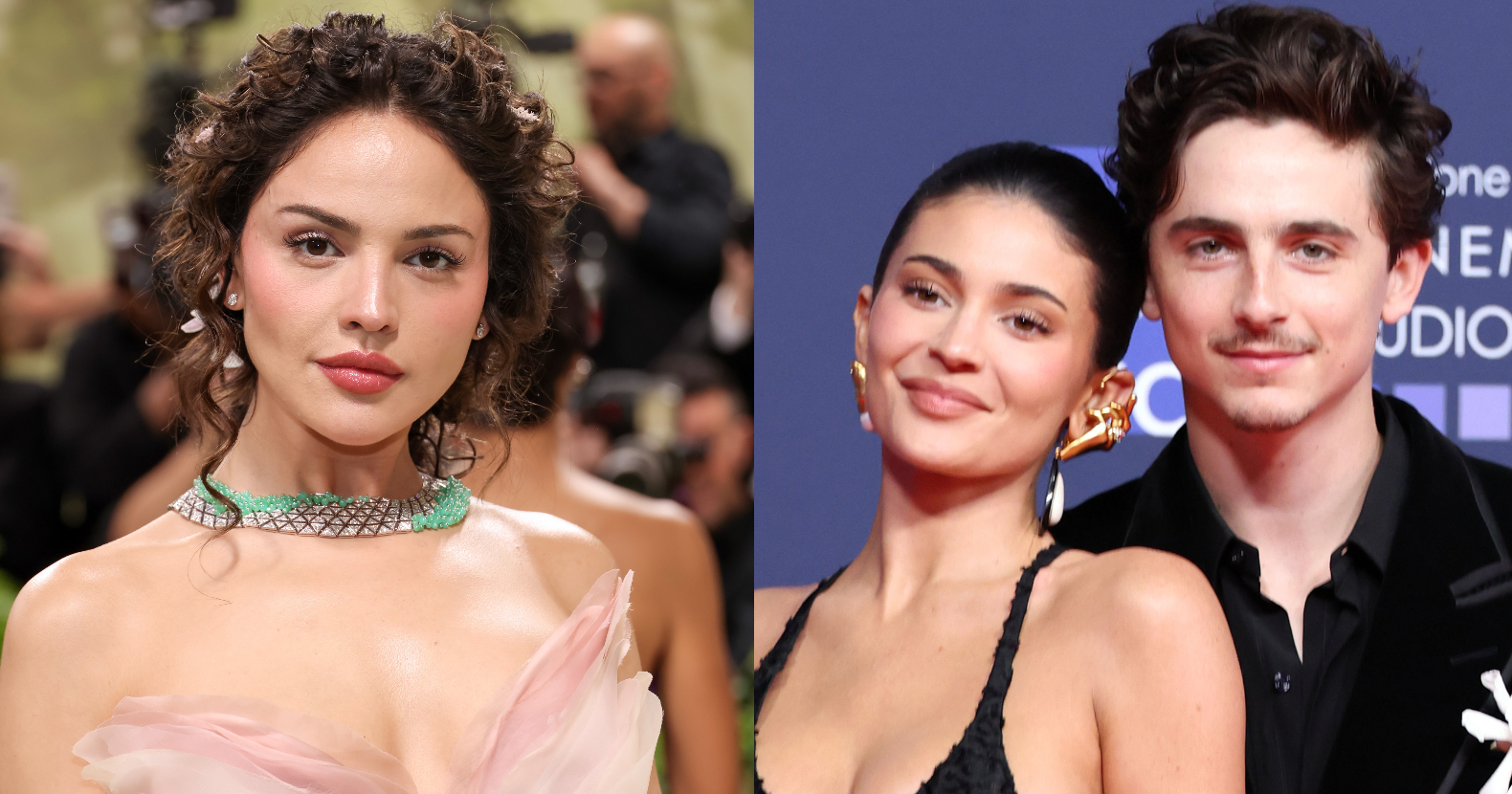 Eiza González Reacts to Ex Timothée Chalamet's Red Carpet Debut With Kylie Jenner