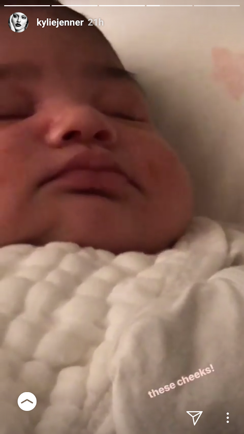 Stormi Webster Pictures Every Photo Kylie Jenner Posted Of Her Baby So Far