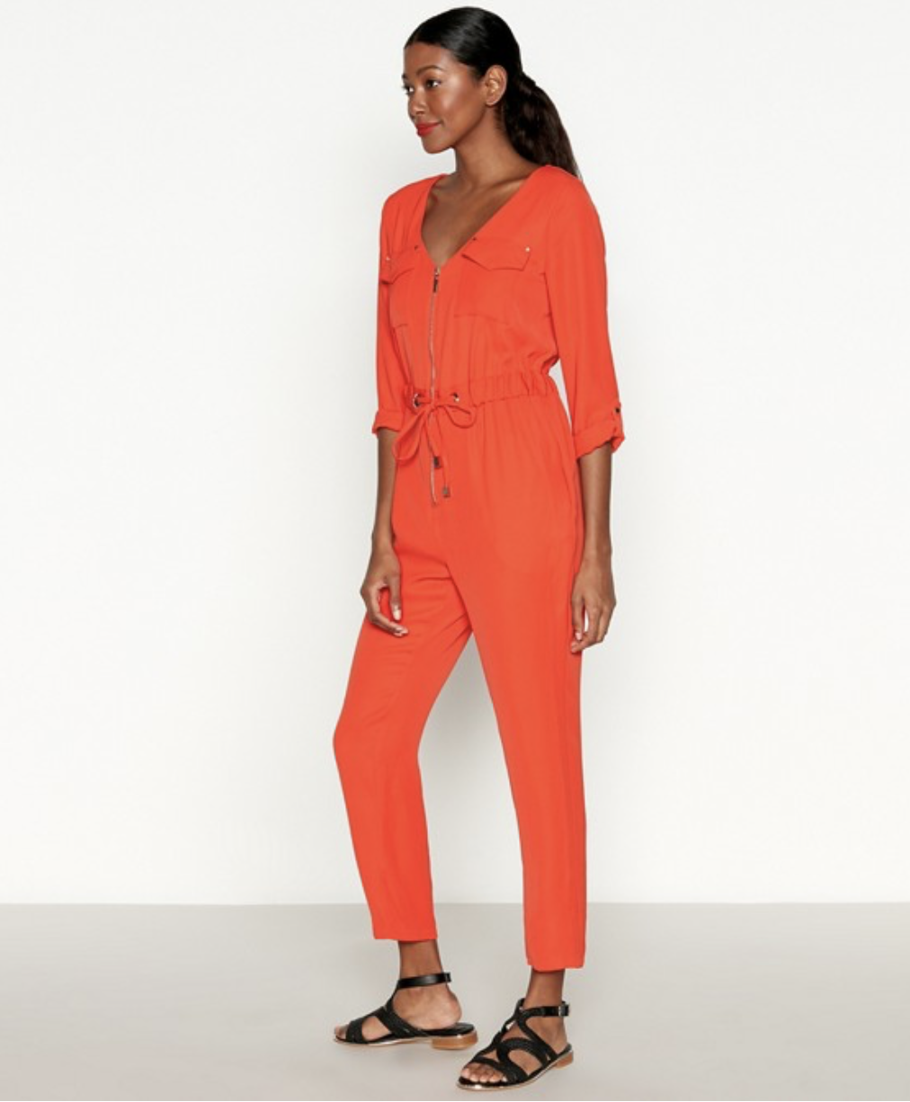 debenhams red jumpsuit