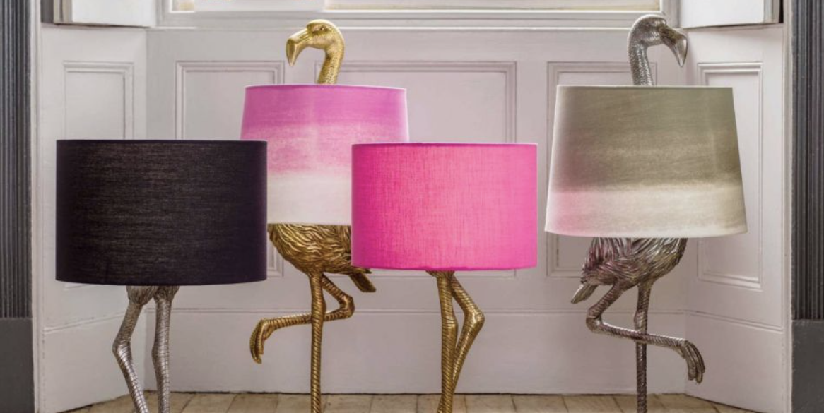 Unusual Table Lamps For Eclectic Interiors, Hot Pink Floor Lamp Uk