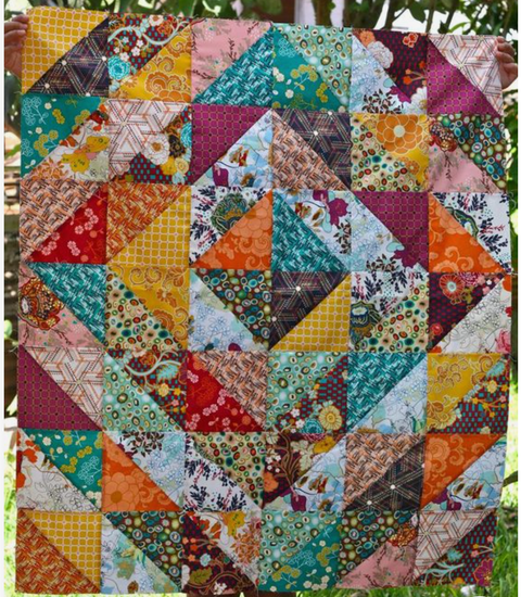 hogyan készítsünk egy patchwork paplanot