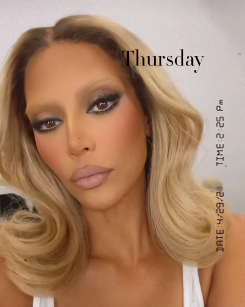Kim Kardashian Just Went Scandi-Cool With Platinum Bleached Brows Kim Kardashian Just Went Scandi-Cool With Platinum Bleached Brows