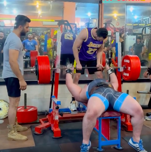 Danie Danial Fucking Videos - Watch Danial Zamani Bench Press 350kg (771lbs) In New Training Video
