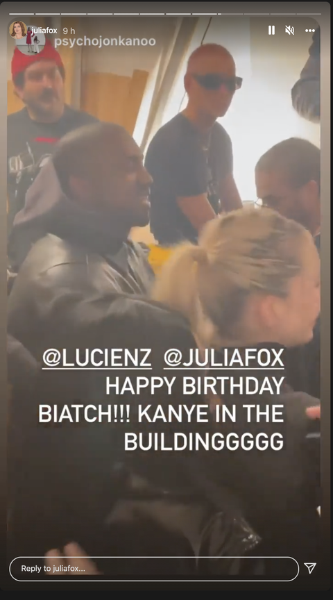 Inside Julia Foxs Birthday Which Saw Kanye West Spoil Her And Her Friends With Hermès 2753