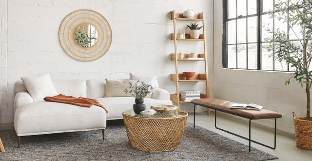 couch in living room