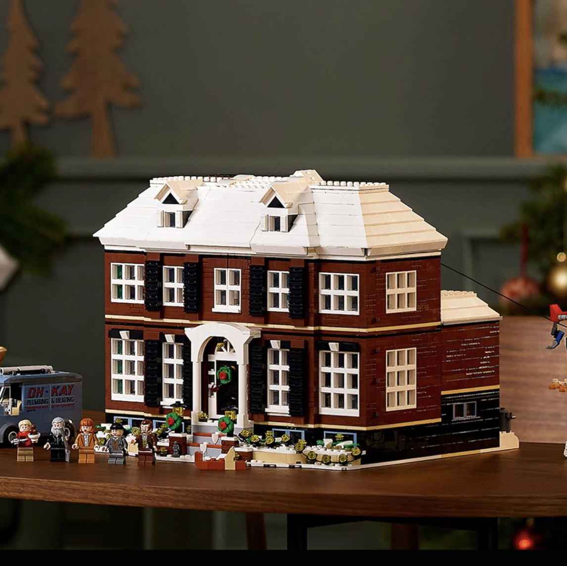 This LEGO Take on the 'Home Alone' House Is Almost Too Cute