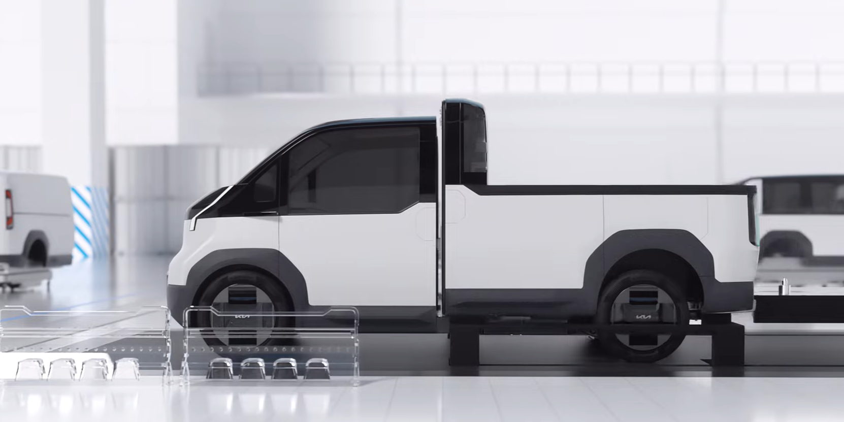 This Modular Kia Van Platform Could Become a $35,000 EV Pickup