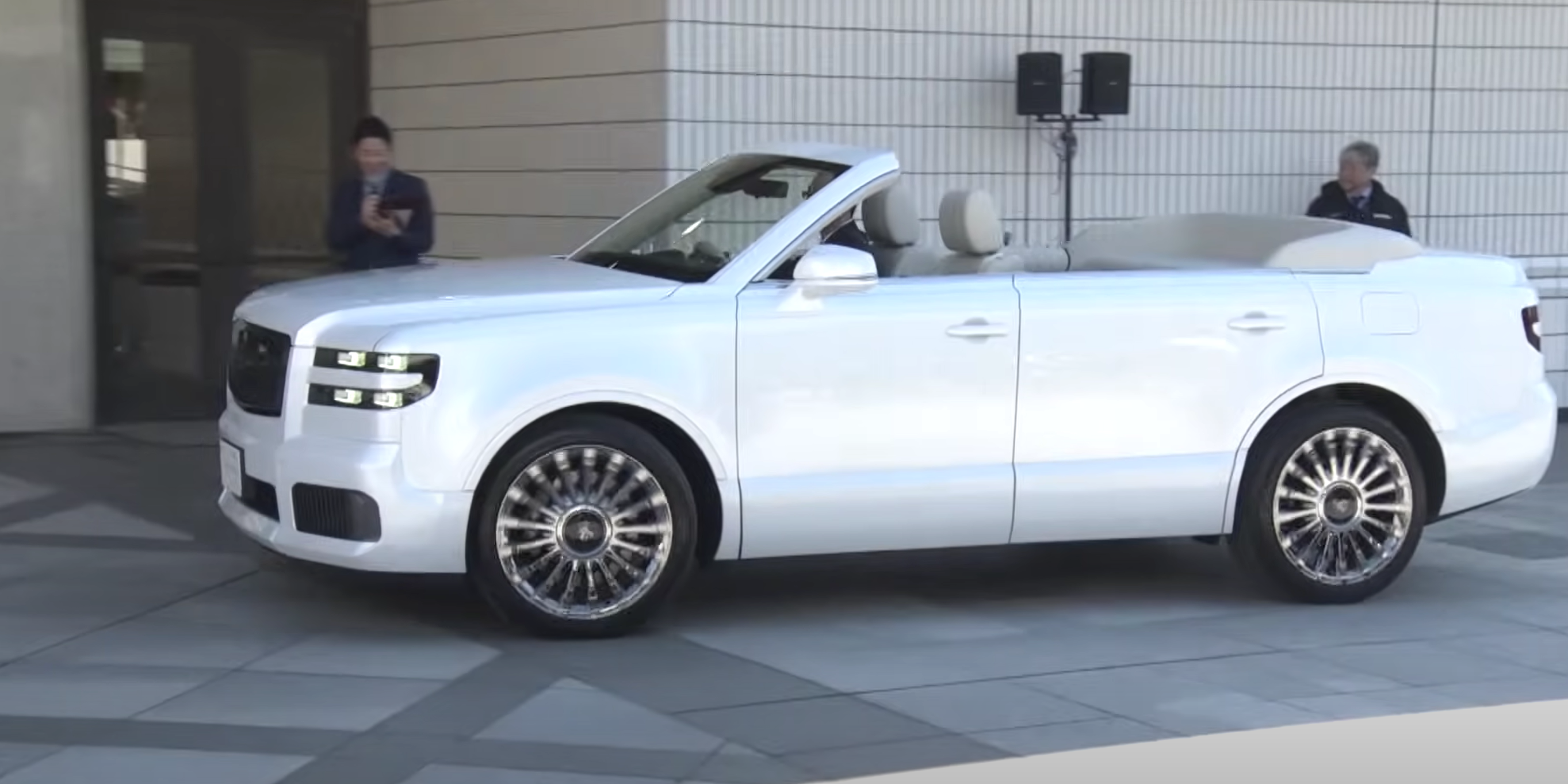 The Toyota Century SUV Convertible Is as Ridiculous as We Hoped