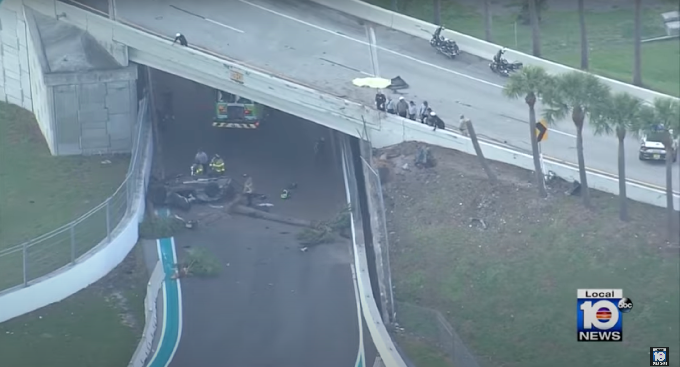 Fatal Dodge Challenger Wreck Lands on Miami Grand Prix Track