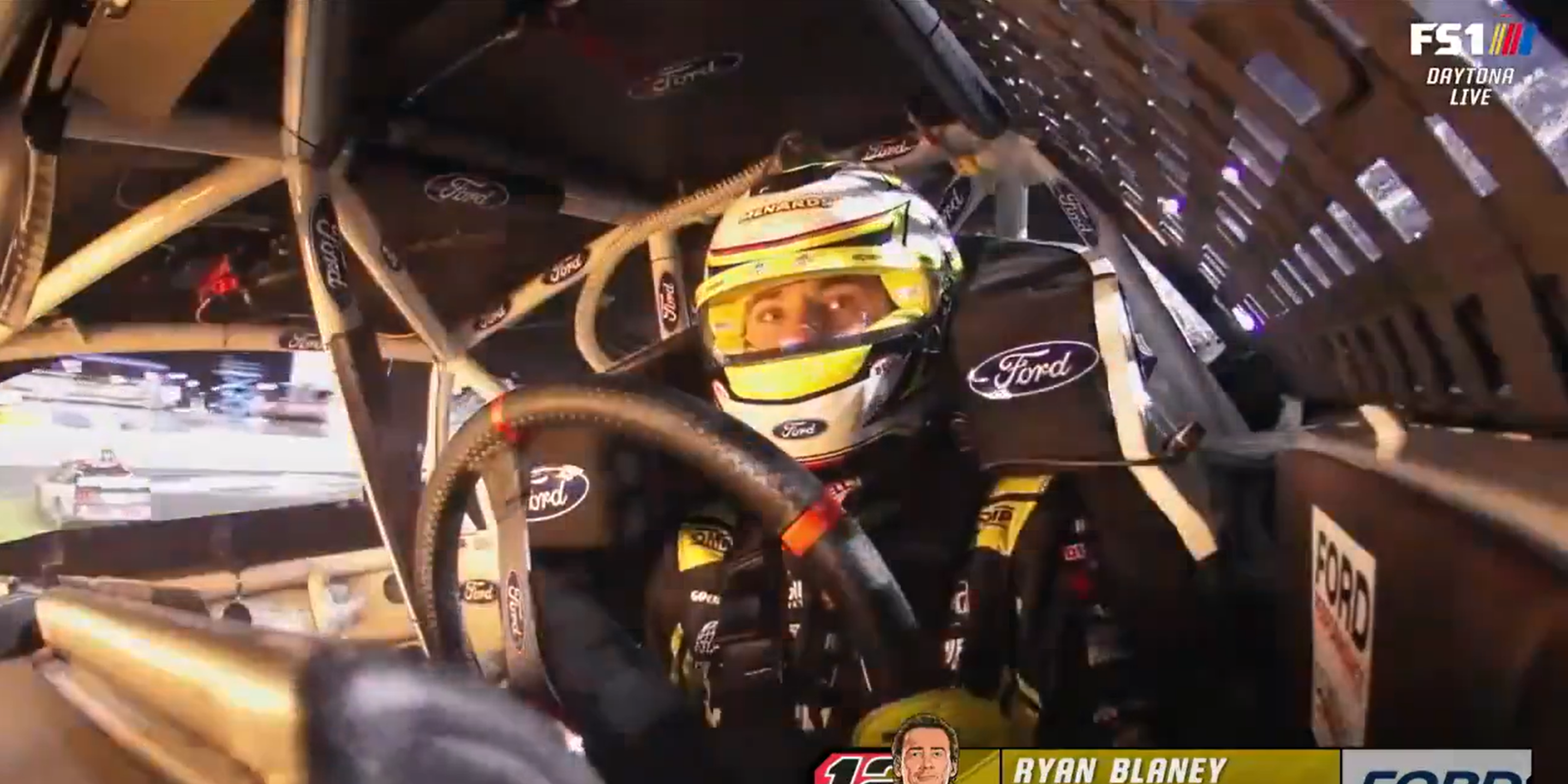 Watch NASCAR Champion Ryan Blaney's Fiery Crash from On-Board
