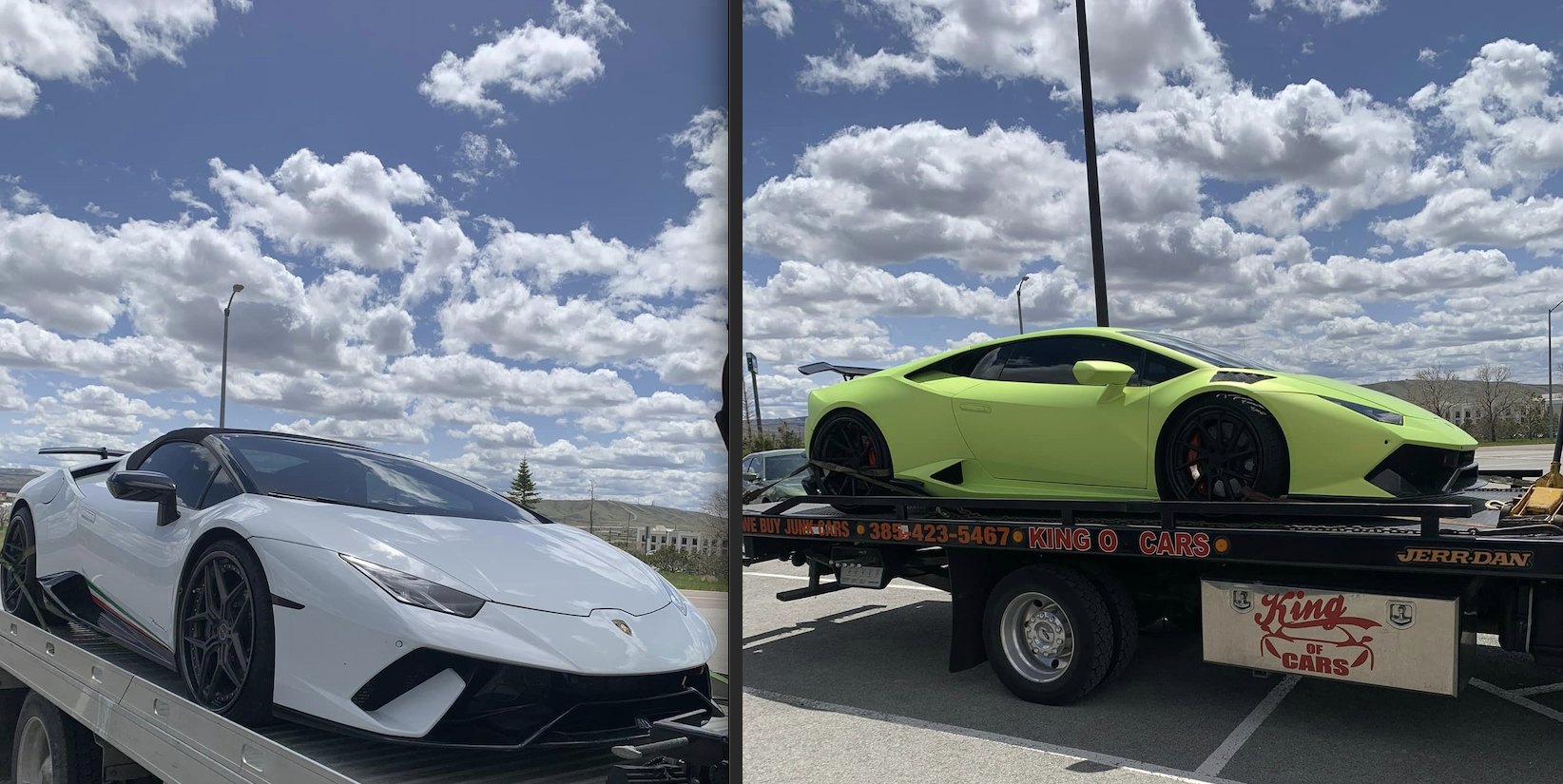 Lamborghini Huracans Nabbed by Police As Alleged Thieves Blast Across Wyoming