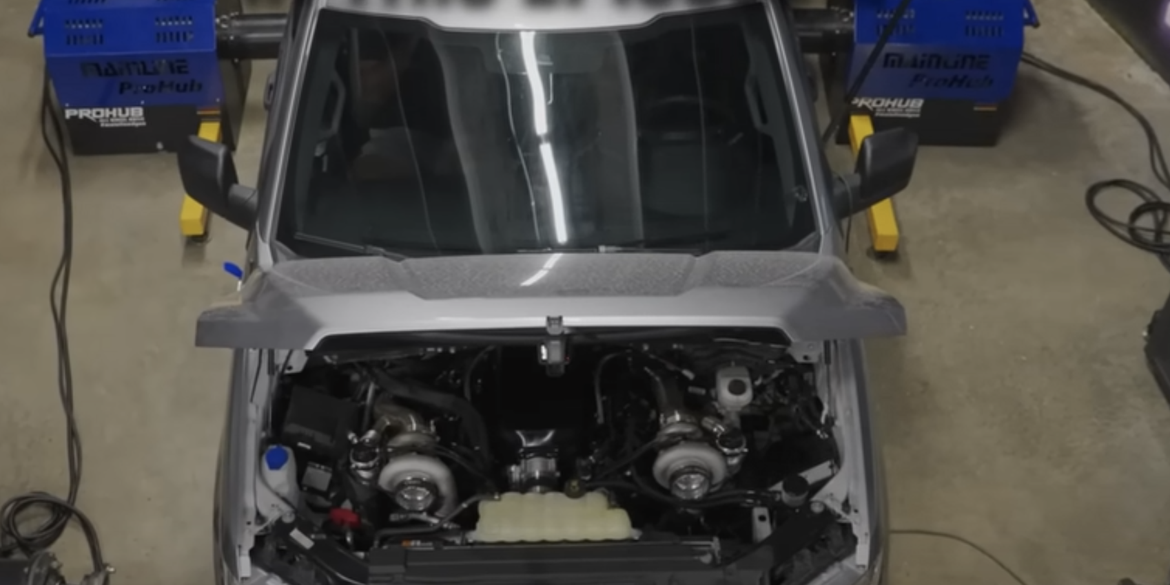 Watch This 1,716-HP Coyote-Powered F-150 Unleash on an Unprepped Surface