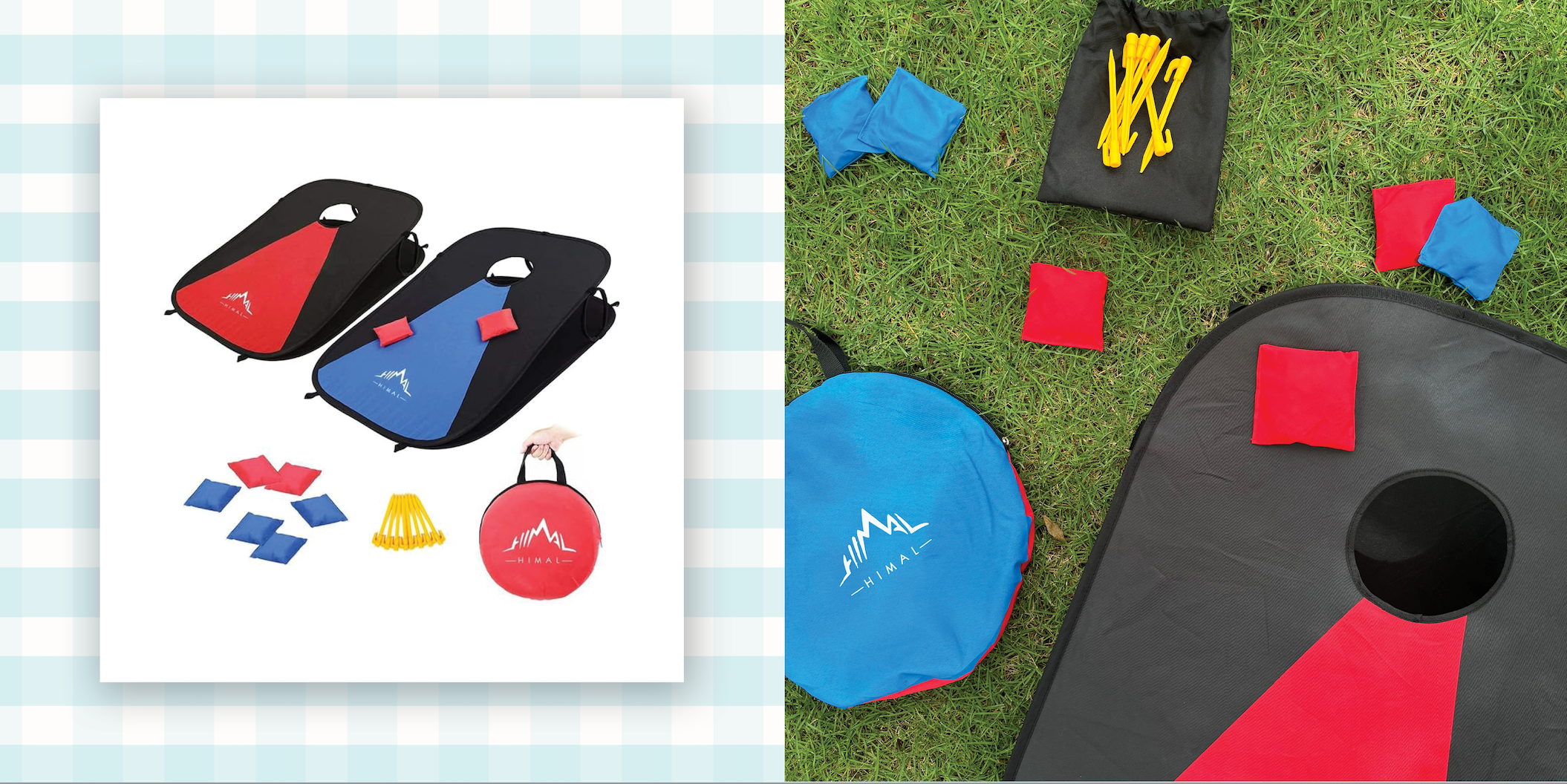 Cornhole Competitions: We Take This Portable Set Everywhere, from the Park to Backyard BBQs