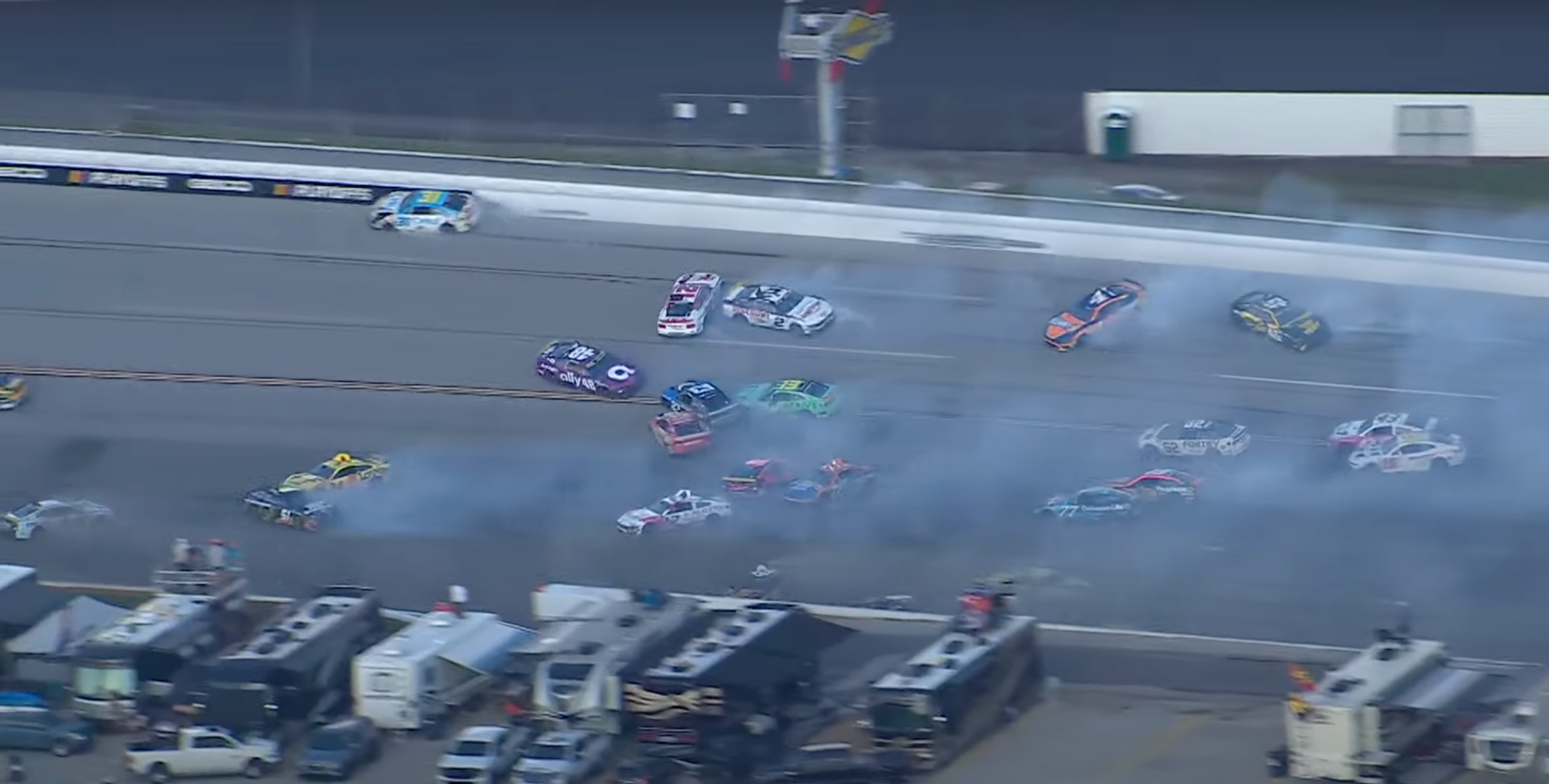 Talladega Just Had the Biggest 'Big One' Crash in NASCAR History