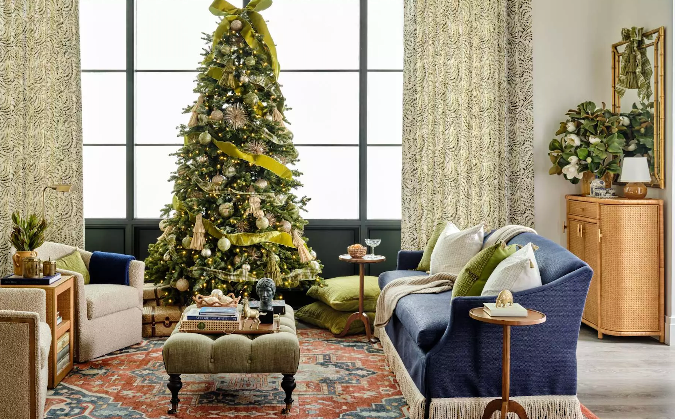 Serena & Lily's Annual Holiday House Provides All the Festive Decor Inspo You'll Need