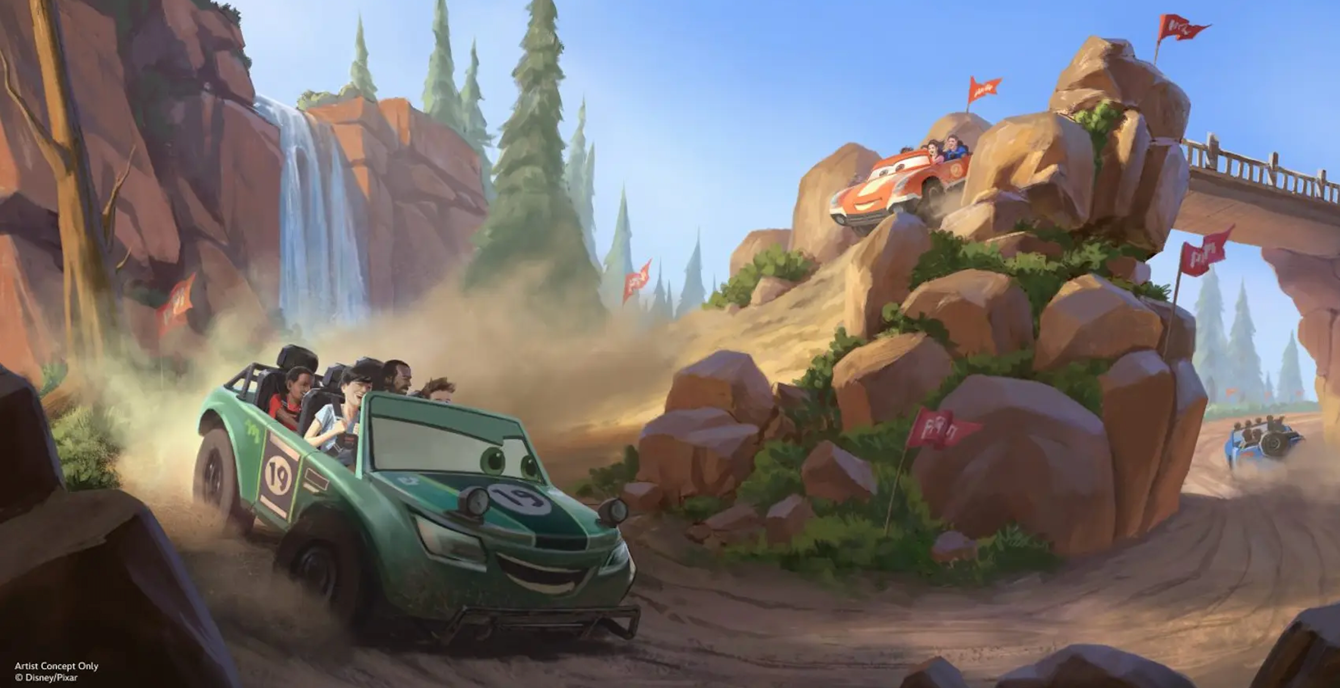 Disney Is Going Offroad, Breaks Ground on New 'Cars' Race Track