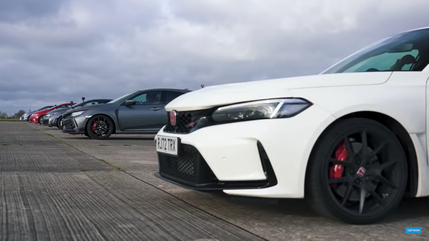 Watch Every Civic Type R Drag Race