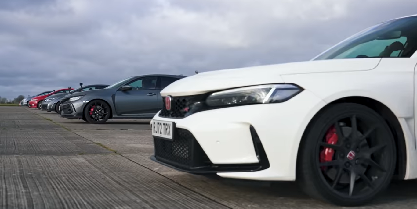 Watch Every Civic Type R Drag Race