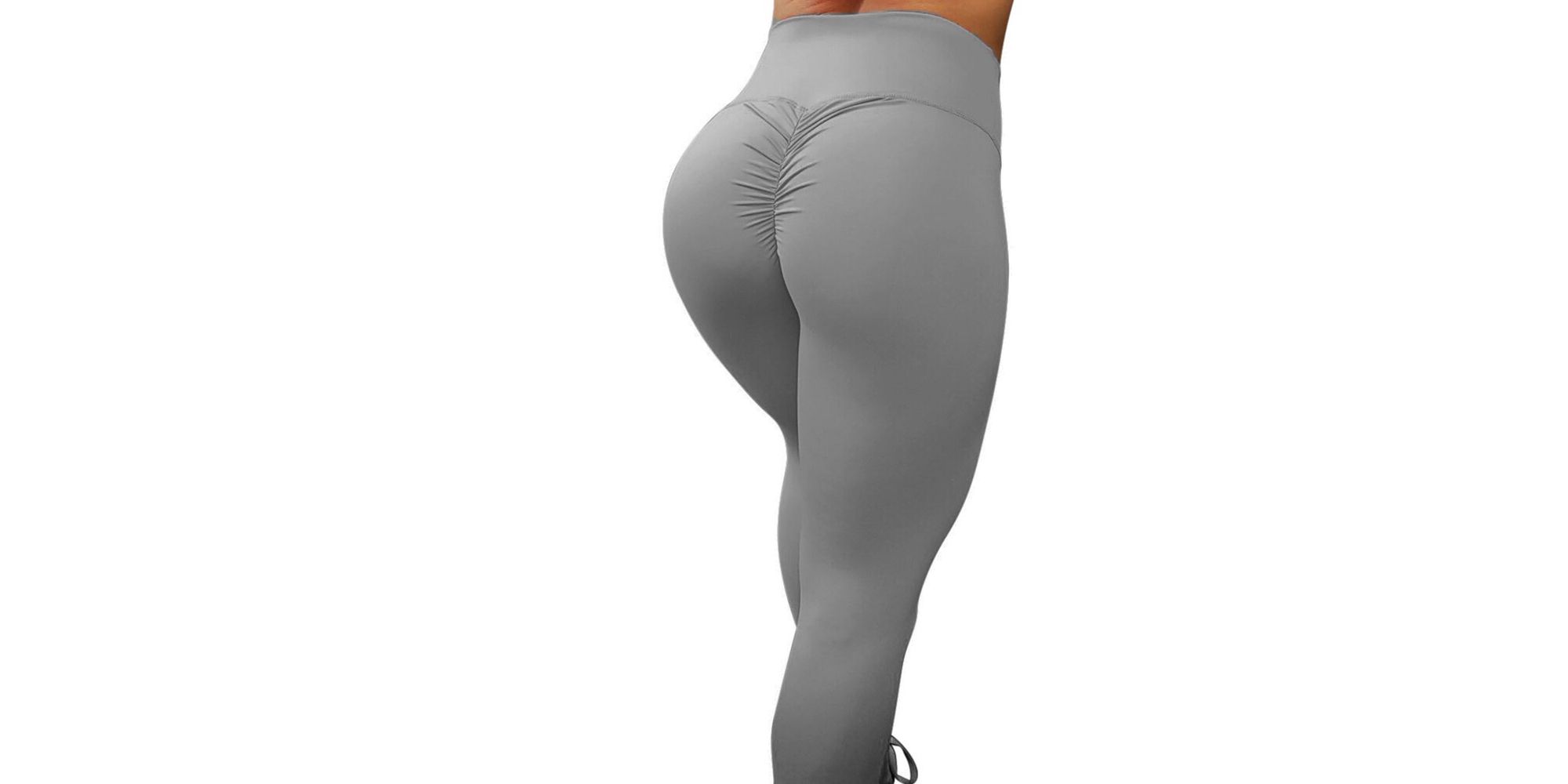 gym leggings with ruched bum