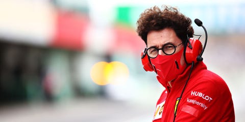 mattia binotto, director de la scuderia ferrari