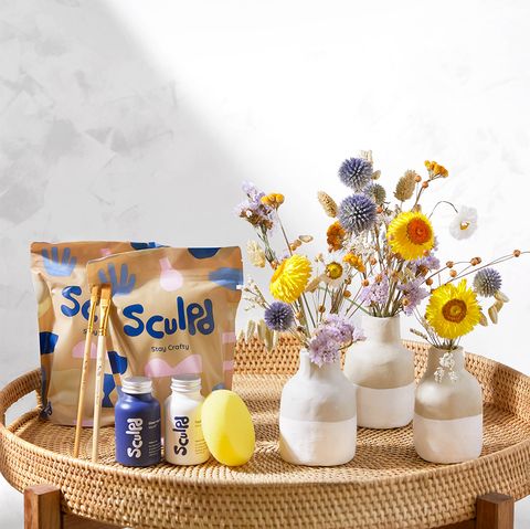 sculpd x bloom  wild  mother's day flower vase kit