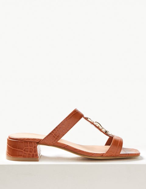 marks and spencer tan sandals
