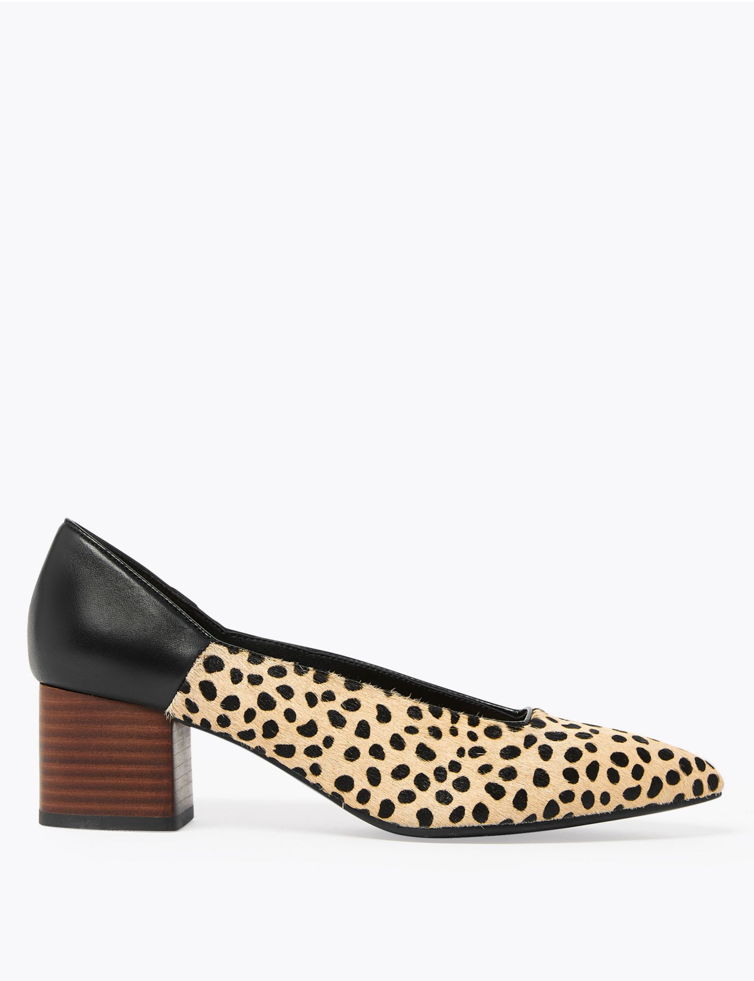 marks and spencer animal print trainers