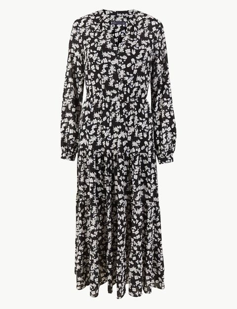 Marks & Spencer is selling this gorgeous long-sleeved floral summer dress