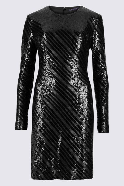 Bella Hadid sparkles in a thigh-split sequin dress for Bulgari dinner ...