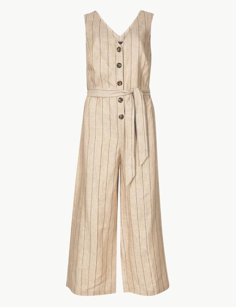 Marks & Spencer Releases Chic Linen Jumpsuit – In Spring's Hottest Shade