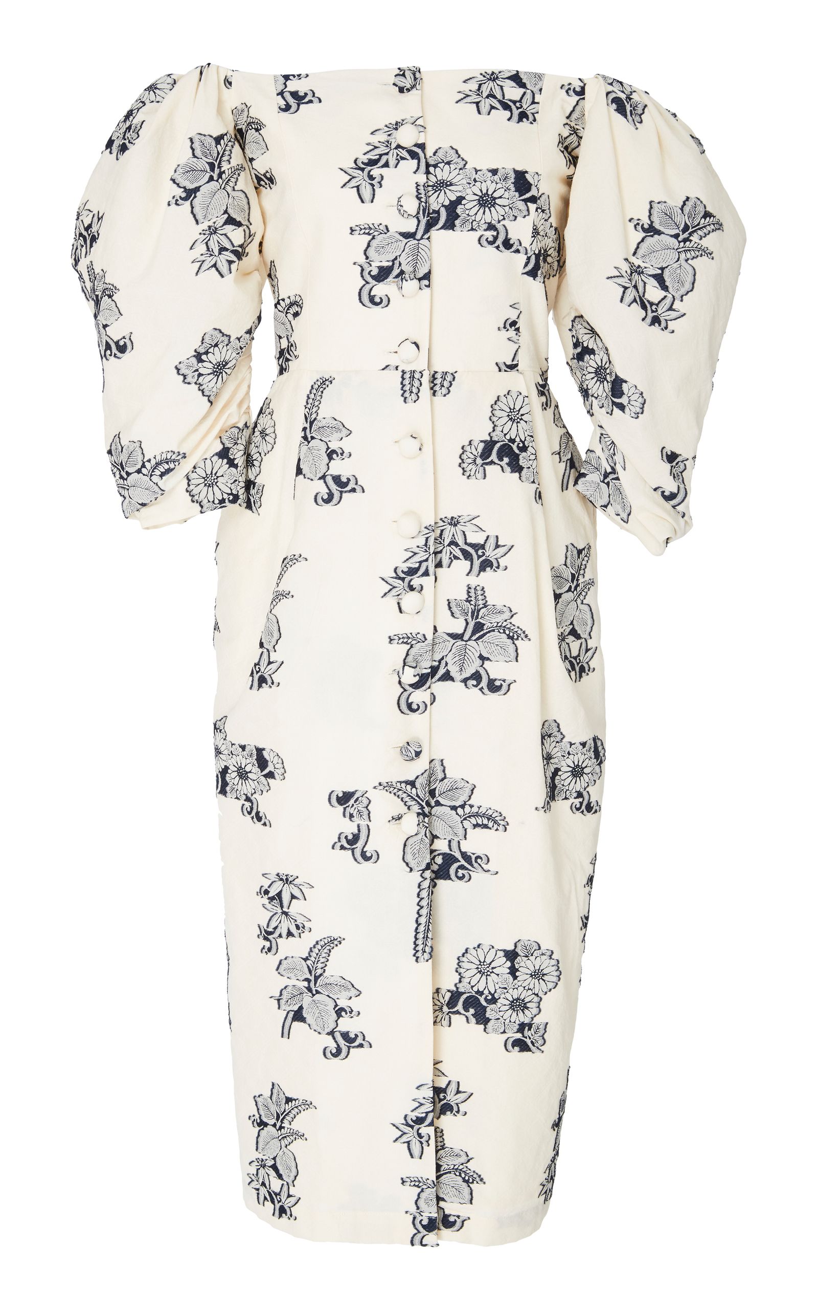 josephine print wrap dress