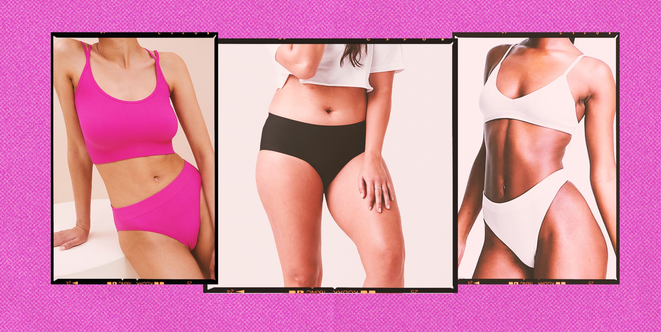 Essentials 4-Pack Seamless Bonded Stretch Bikini Panty Mujer