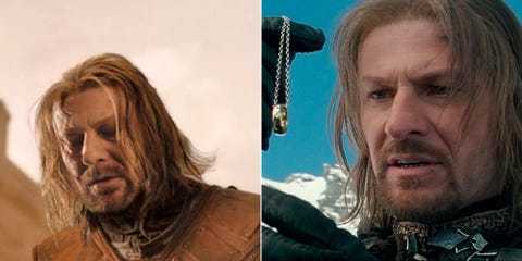Doce similitudes entre "Game of Thrones" y "El señor de los anillos"