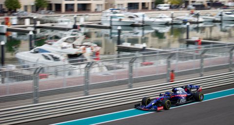 F1 End of Season Testing in Abu Dhabi - Day One