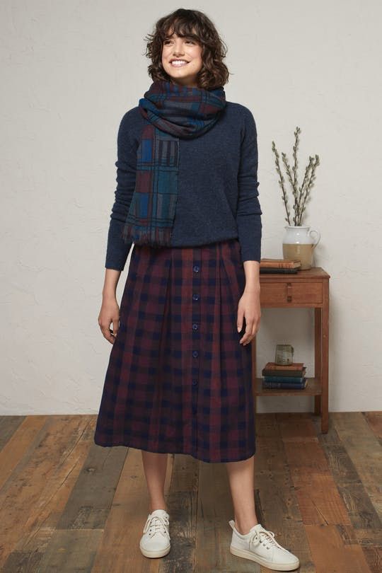 corduroy skirt outfits winter