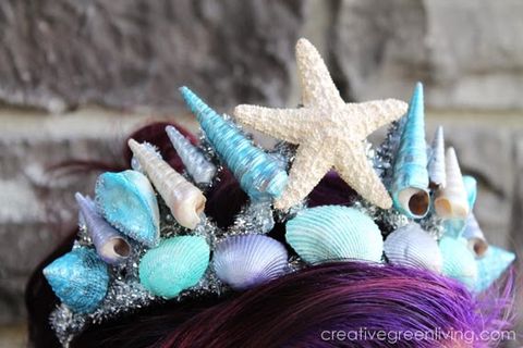 diy mermaid crown