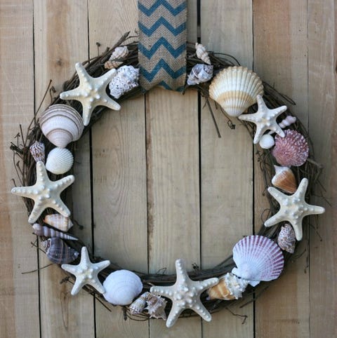 Seashell Wreath - Summer Wreaths Seashell Wreath - Summer Wreaths