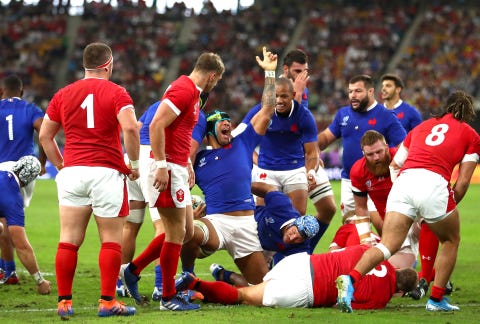 ラグビーワールドカップ19日本大会リザルト 決勝トーナメント第三戦ウェールズ対フランス戦 ラグビーワールドカップ19日本大会リザルト 決勝トーナメント第三戦ウェールズ対フランス戦