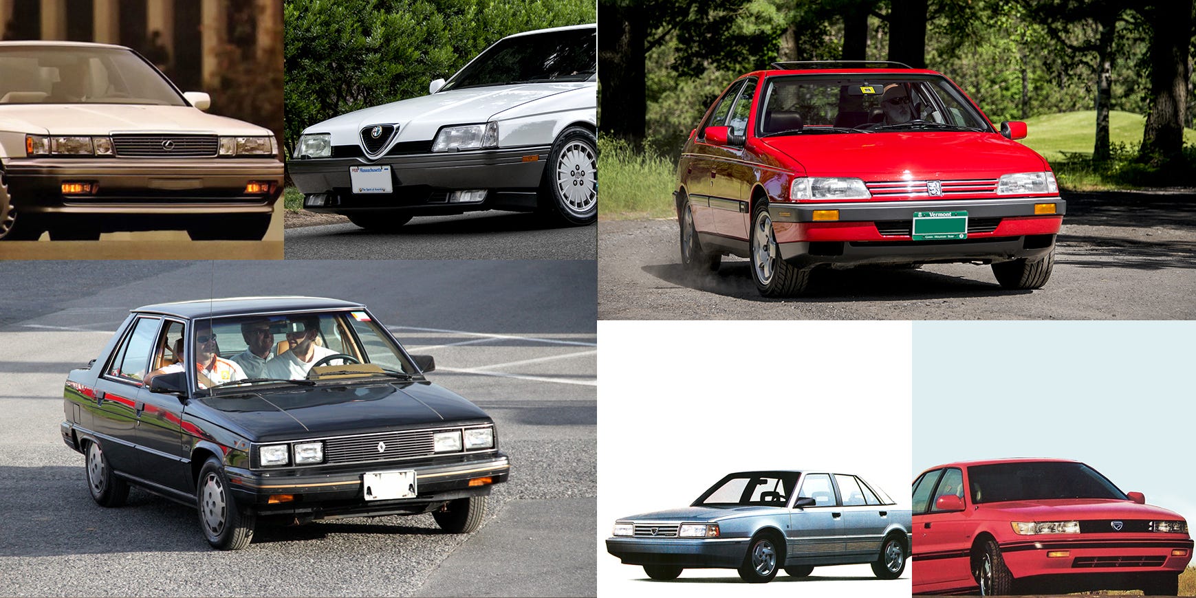 10 Sedans You Almost Never See These Days