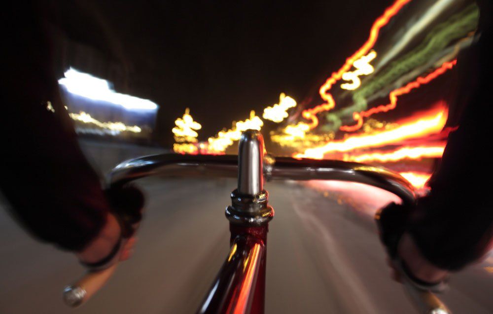Bicycle Headlight Handlebar Blinking Cautious Motion Warning Safety Flashing Kit