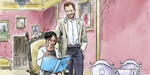 Meghan Markle, Prince Harry, and Archie's Disney Animation 