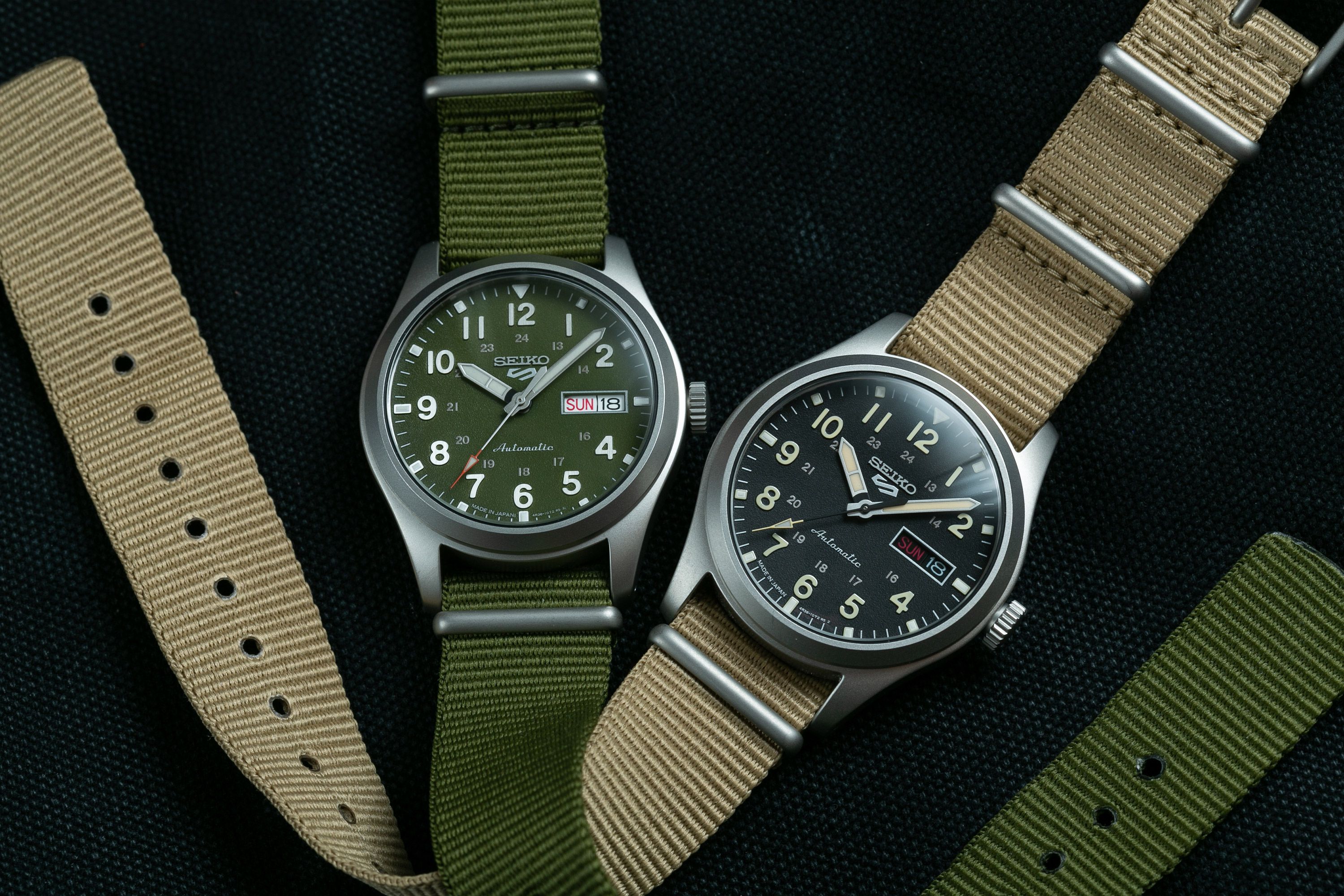 Top 39+ imagen seiko mechanical field watch