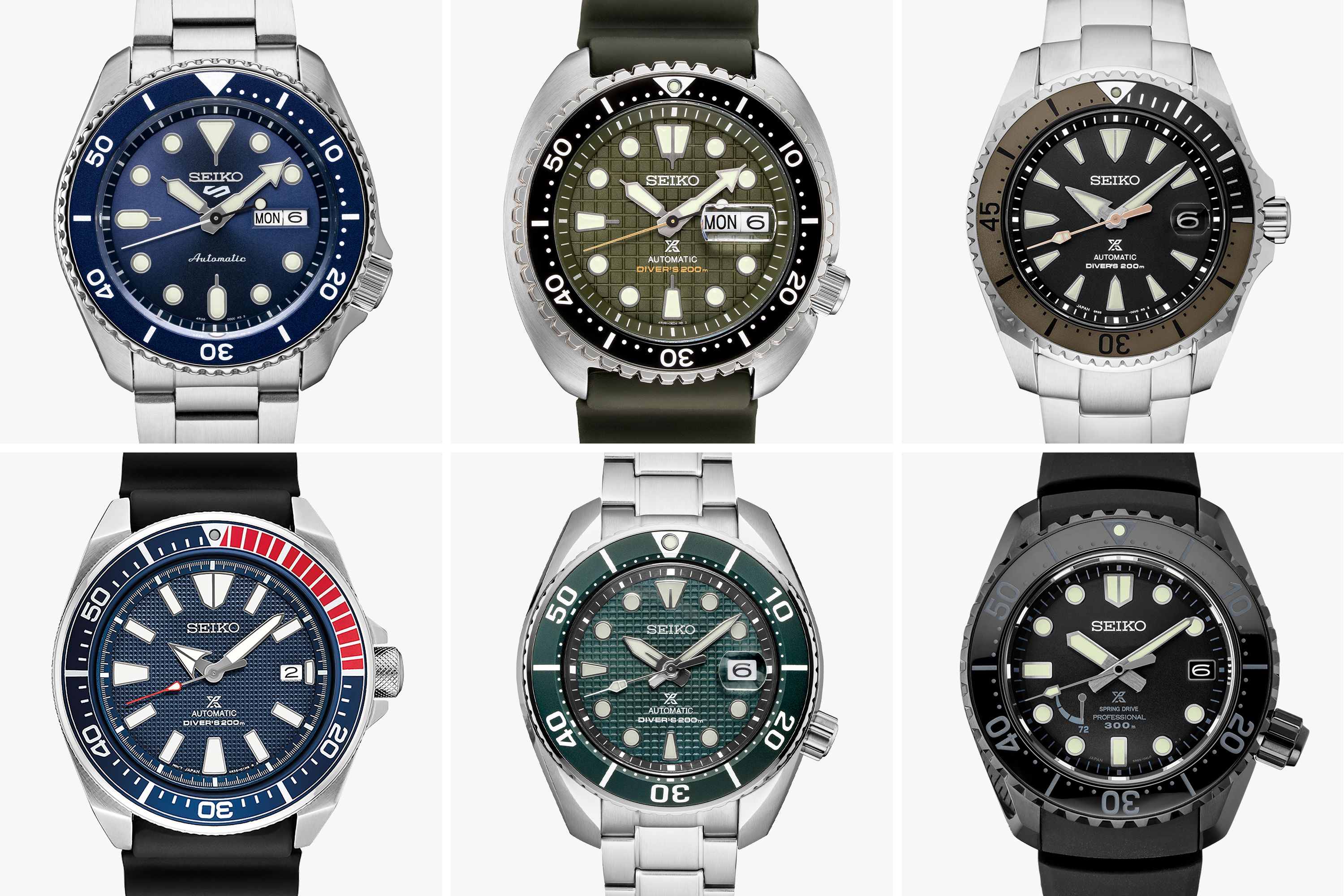 Arriba 30+ imagen seiko diver models