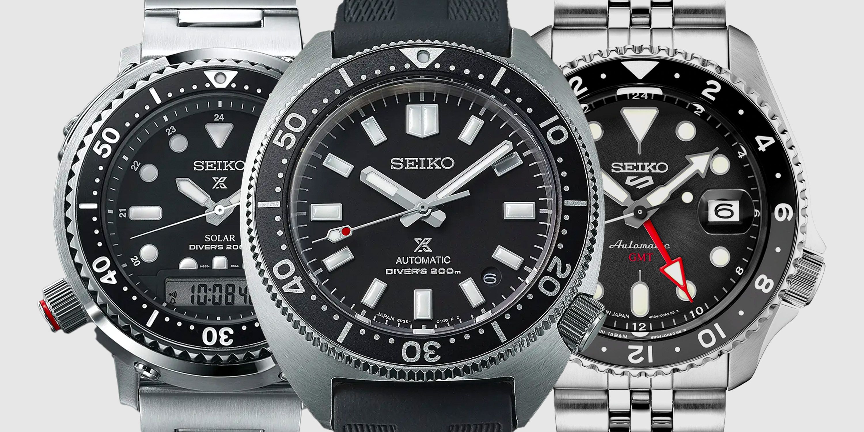 seiko mens watch new