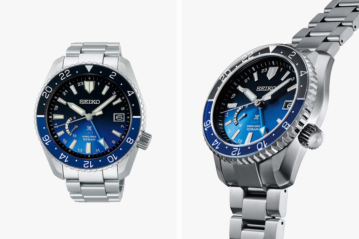 Seiko's Ultra-Tough Pilot's Watch Looks Sleeker Than Ever in This Exotic  Blue